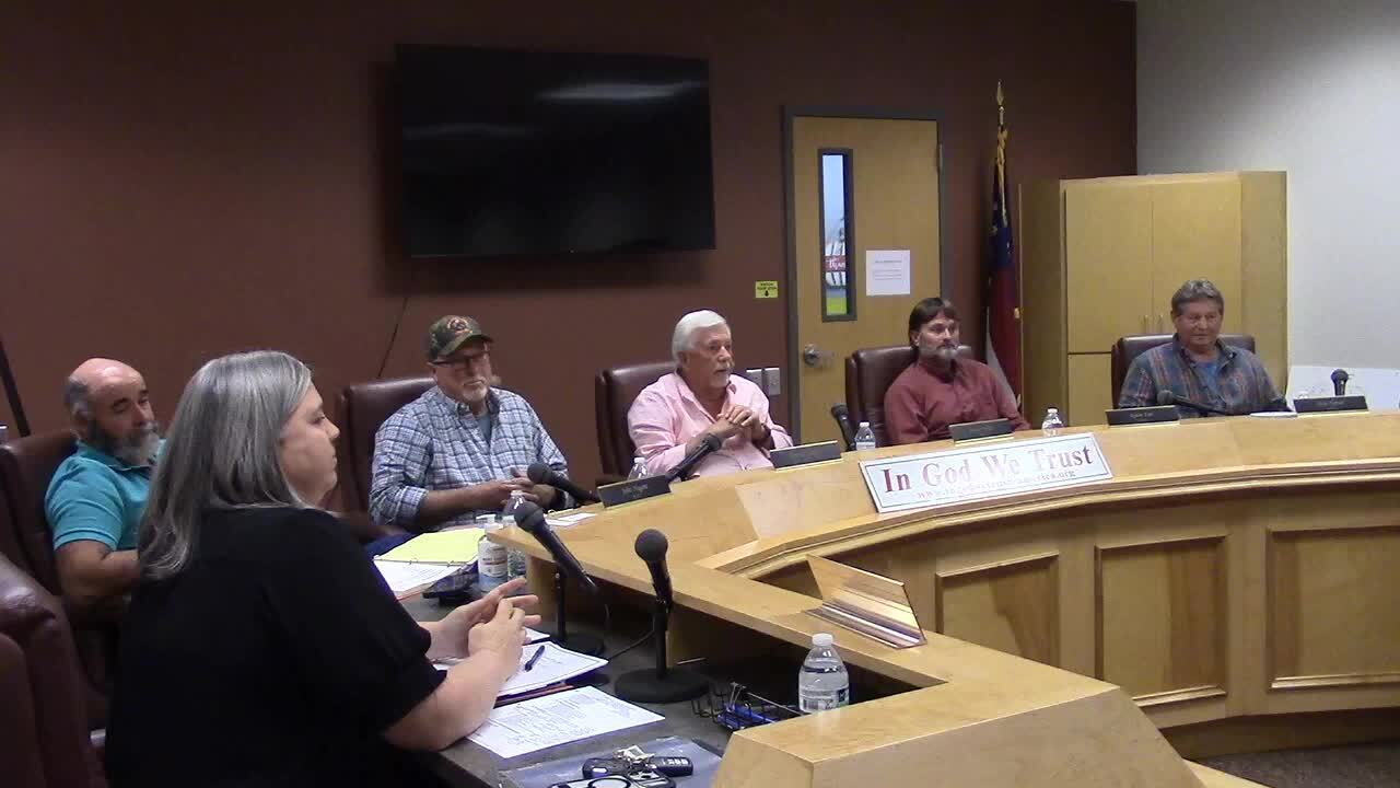 Movie: The issue before us is the 15 acres with 6 lots --County Attorney