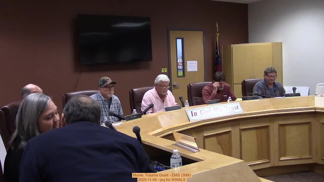 Movie: Trauma Grant - EMS (30M)