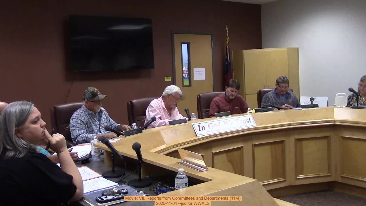 Movie: VII. Reports from Committees and Departments (11M)