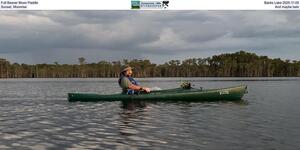 [Full Beaver Moon Paddle, Banks Lake 2025-11-05, Sunset, Moonrise, and maybe bats]