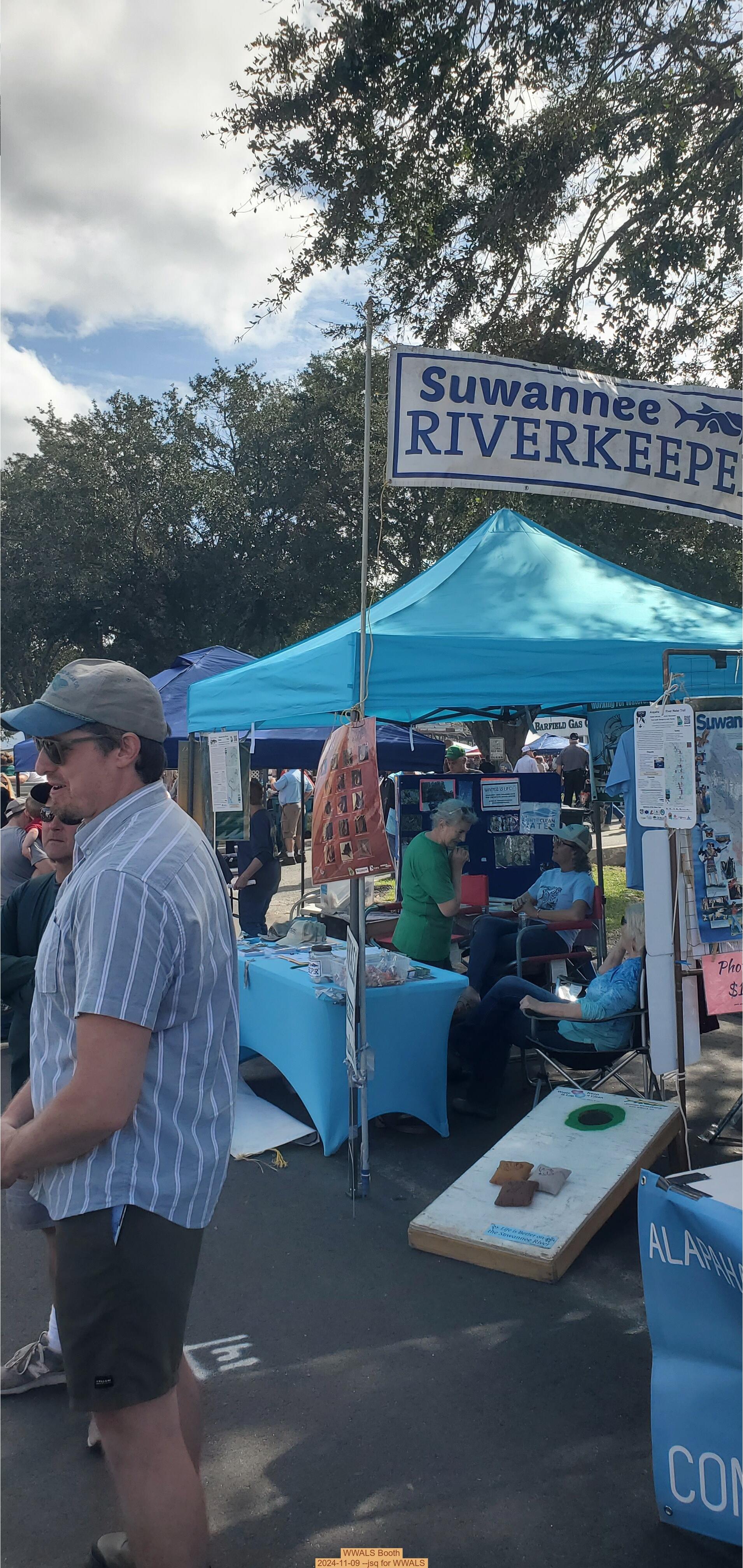 WWALS Booth, 2024-11-09 --jsq for WWALS