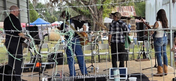 One of several bands