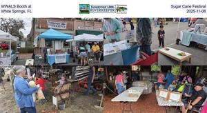 [WWALS Booth at Sugar Cane Festival, White Springs, FL, 2025-11-08]