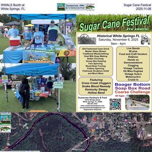 [WWALS Booth at Sugar Cane Festival, White Springs, FL, 2025-11-08]