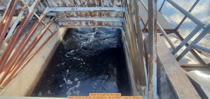 [Water through the first gate, 2023:12:09 12:43:20, 30.8035919, -82.4178407, --jsq for WWALS]