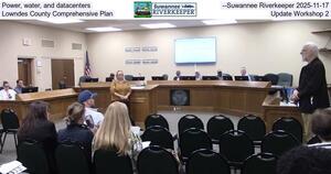 [Power, water, and datacenters, --Suwannee Riverkeeper 2025-11-17, Lowndes County Comprehensive Plan, Update Workshop 2]