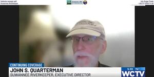 [Valdosta sewage spill into Sugar Creek, Suwannee Riverkeeper --WCTV 2025-11-20]