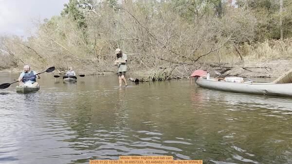 Movie: Miller Highlife pull-tab can, 2025:11:22 12:59:39, 30.6957333, -83.4484621 (11M) --jsq for WWALS