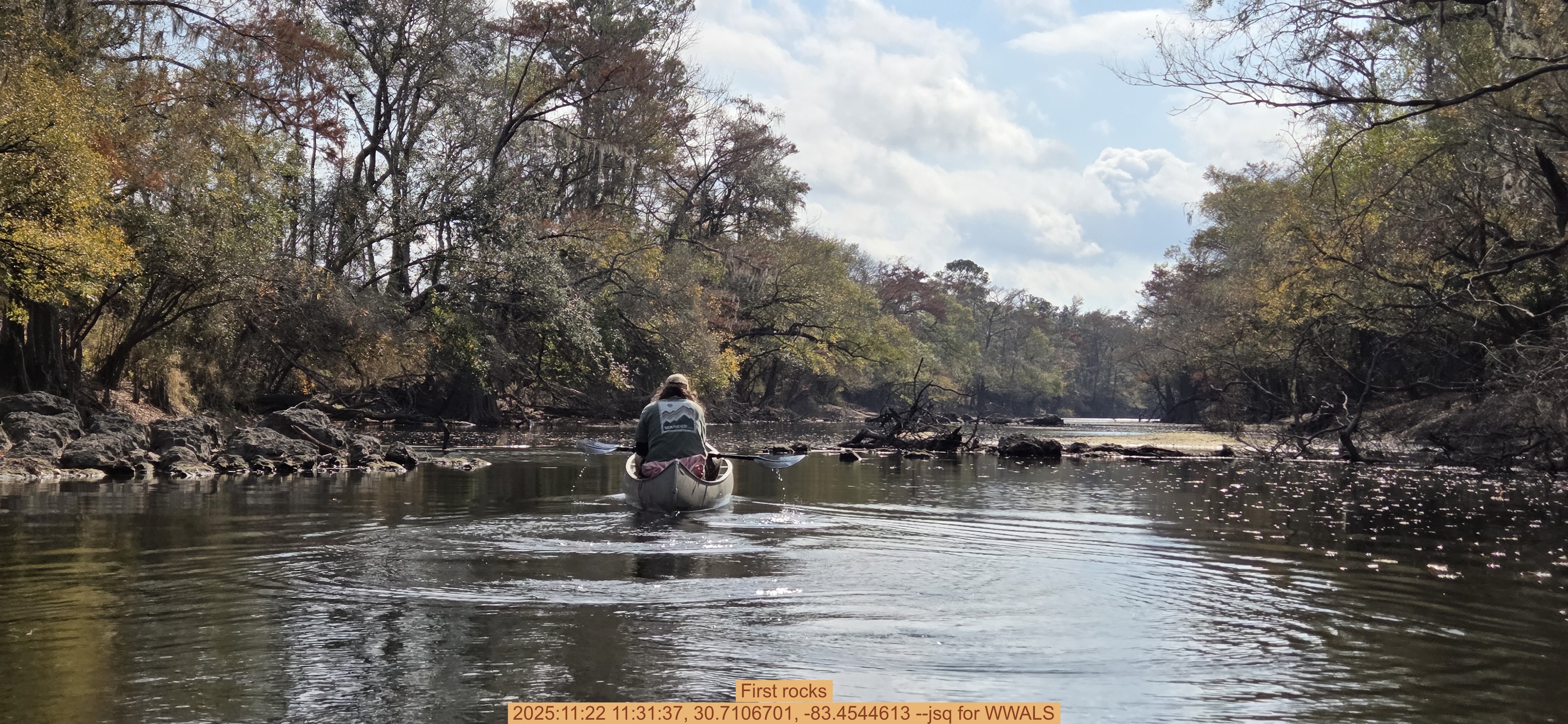 First rocks, 2025:11:22 11:31:37, 30.7106701, -83.4544613 --jsq for WWALS