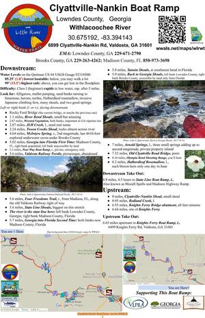 [Clyattville-Nankin Boat Ramp --jsq for WWALS]