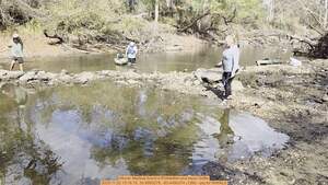 [Movie: Melissa found a Prohibition-era liquor bottle, 2025:11:22 13:16:15, 30.6950279, -83.4450374 (12M) --jsq for WWALS]