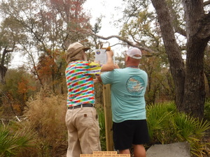 [Installing the top sign, 2025:11:22 11:24:37 --Scotti Jay for WWALS]