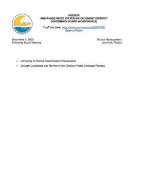 [Workshops: Smart Soaker, Drought Conditions]