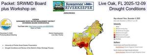 [Packet: SRWMD Board, Live Oak, FL 2025-12-09, plus Workshop on Drought Conditions]