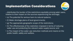 [Implementation Considerations, 2025-12-09 --Amy Brown @ SRWMD]