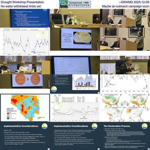 [Drought Workshop Presentation --SRWMD 2025-12-09, No water withdrawal limits yet, Maybe an outreach campaign soon]