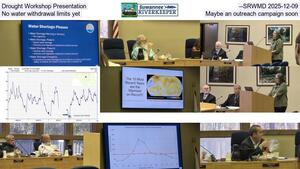 [Drought Workshop Presentation --SRWMD 2025-12-09, No water withdrawal limits yet, Maybe an outreach campaign soon]