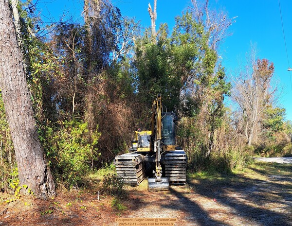 Equipment, Sugar Creek @ WaterGoat 2025-12-11 --Suzy Hall for WWALS