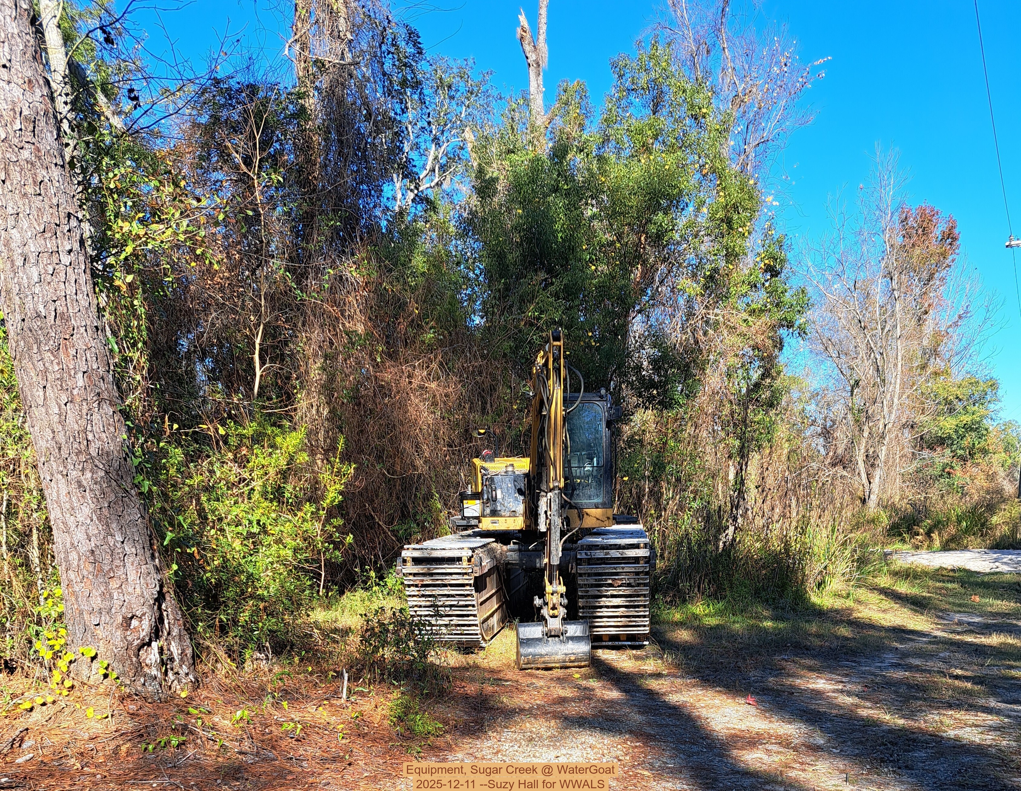 Equipment, Sugar Creek @ WaterGoat 2025-12-11 --Suzy Hall for WWALS