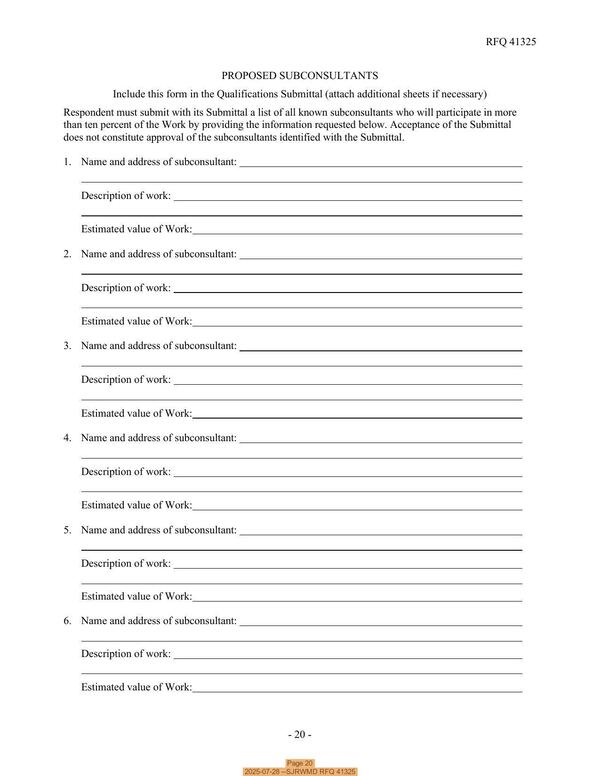Page 20, 2025-07-28 --SJRWMD RFQ 41325