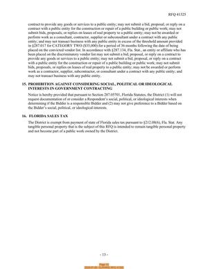 [Page 13, 2025-07-28 --SJRWMD RFQ 41325]