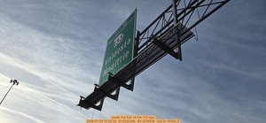 [Under the Exit 18 GA 133 sign, 2026:01:09 16:30:36, 30.8292308, -83.3226936 --jsq for WWALS]