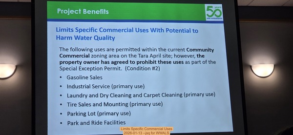 Limits Specific Commercial Uses, 2026-01-13 --jsq for WWALS