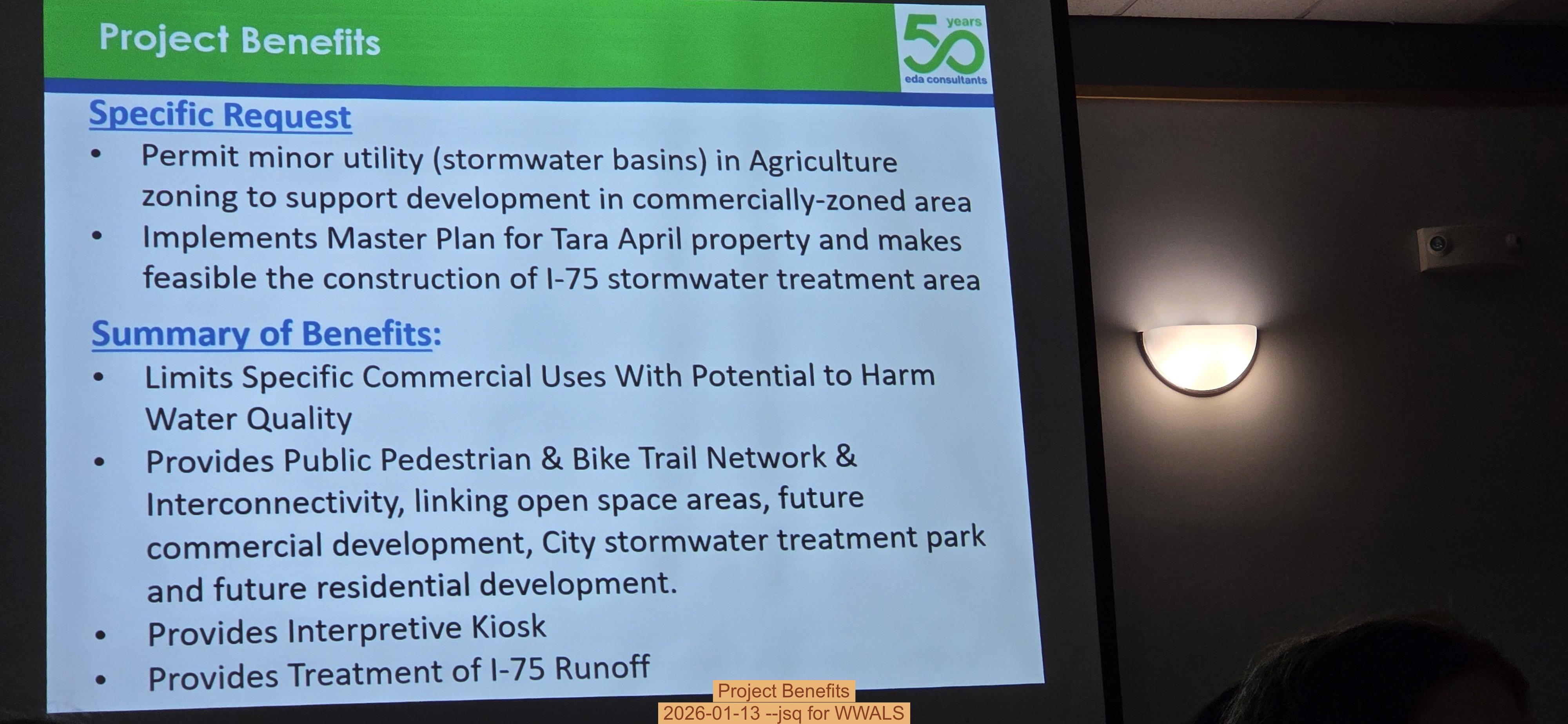 Project Benefits, 2026-01-13 --jsq for WWALS