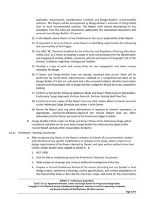 [19. Revise the Report (and any other deliverables) in response to Owner’s comments, as]