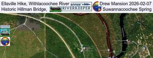 [Ellaville Hike, Withlacoochee River, Drew Mansion 2026-02-07, Historic Hillman Bridge, Suwannacoochee Spring]