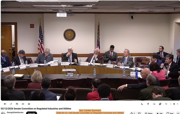 [Sen. Carden Summers, 2026-02-12 --GA Senate Committee on Regulated Industries and Utilities]
