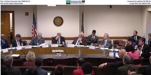 [Sen. Carden Summers tries 2026-02-12, to amend to weaken GA SB 34, that would require datacenters to pay their own electric bills]