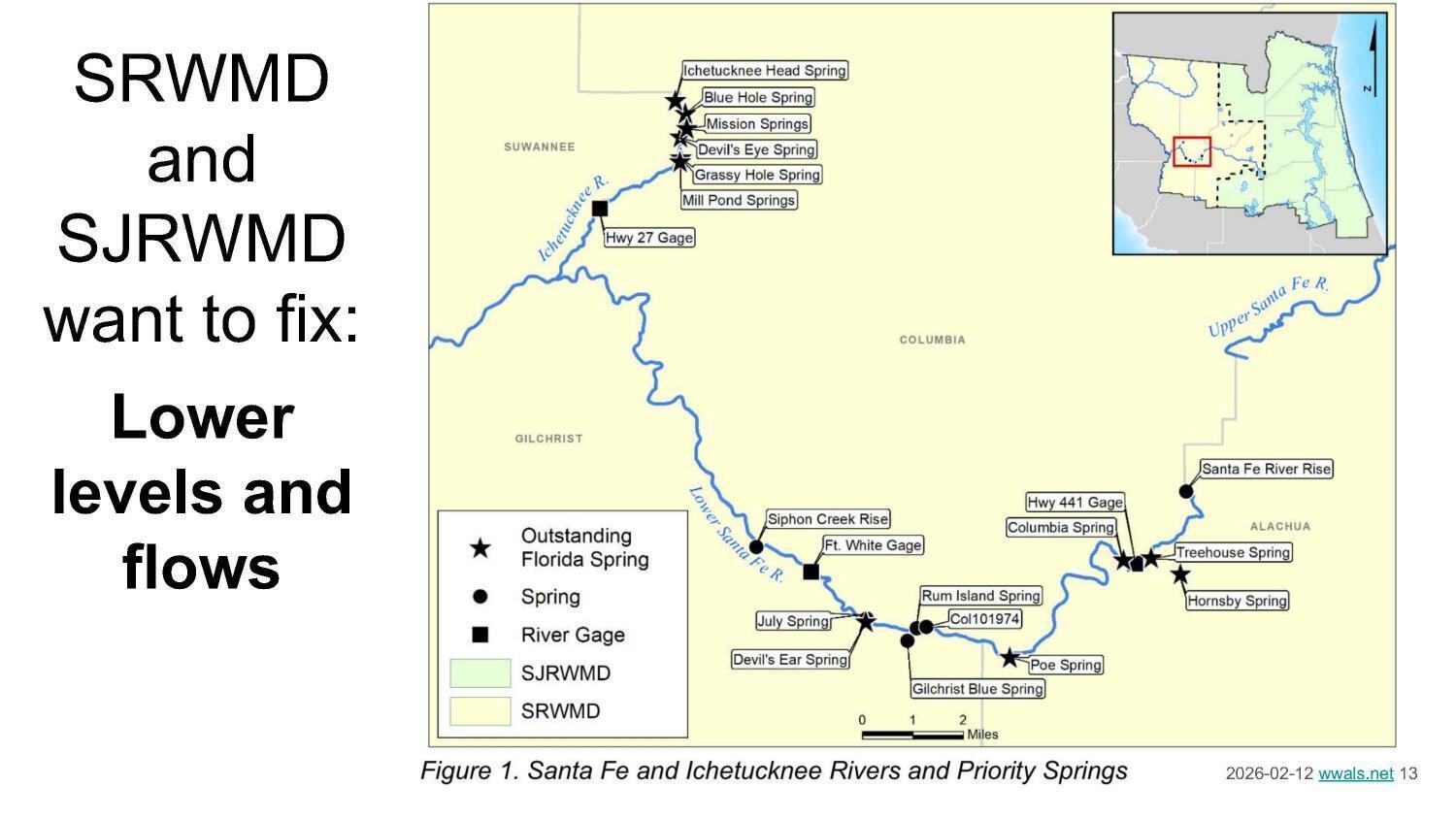 SRWMD and SJRWMD want to fix: Lower levels and flows
