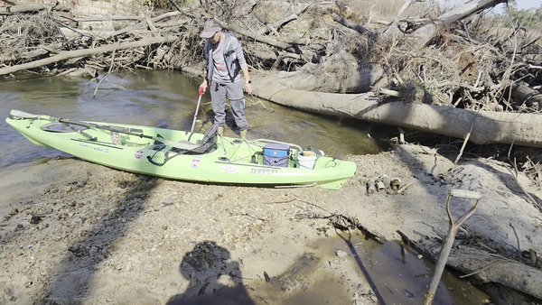 [Tish Hall Picking Trash]