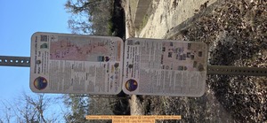 [Closeup: WWALS Water Trail signs @ Langdale Park Boat Ramp, 2026-02-16 --jsq for WWALS]