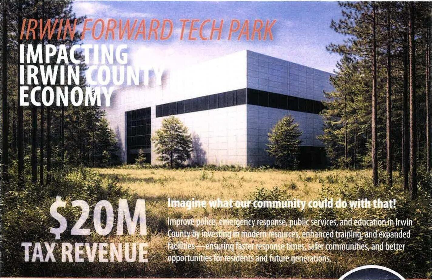 Irwin Forward Tech Park, $20M Tax Revenue