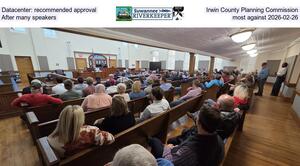[Datacenter: recommended approval, Irwin County Planning Commission, After many speakers, most against 2026-02-26]
