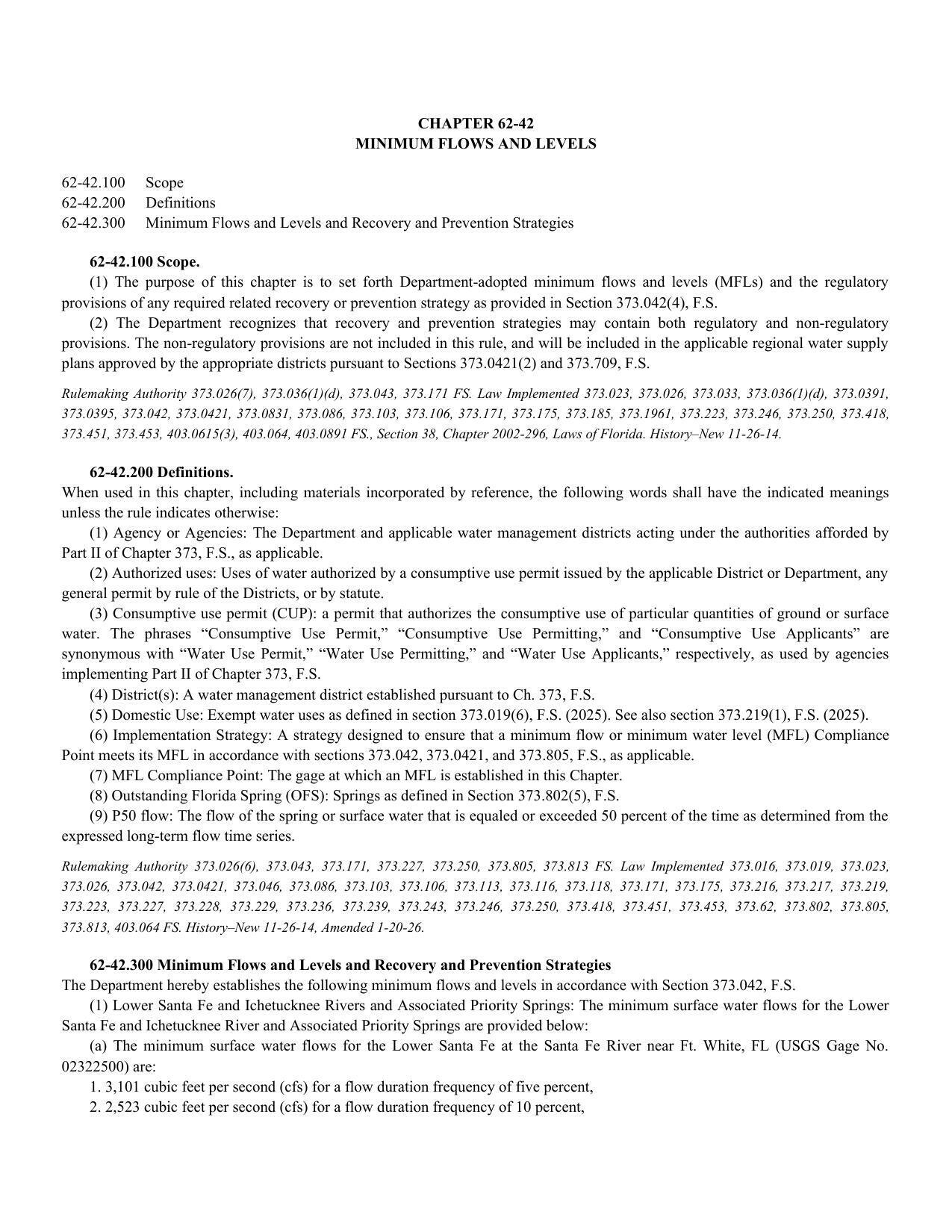 (2) The Department recognizes that recovery and prevention strategies may contain both regulatory and non-regulatory provisions. The non-regulatory provisions are not included in this rule, and will be included in the applicable regional water supply plans approved by the appropriate districts pursuant to Sections 373.0421(2) and 373.709, F.S.