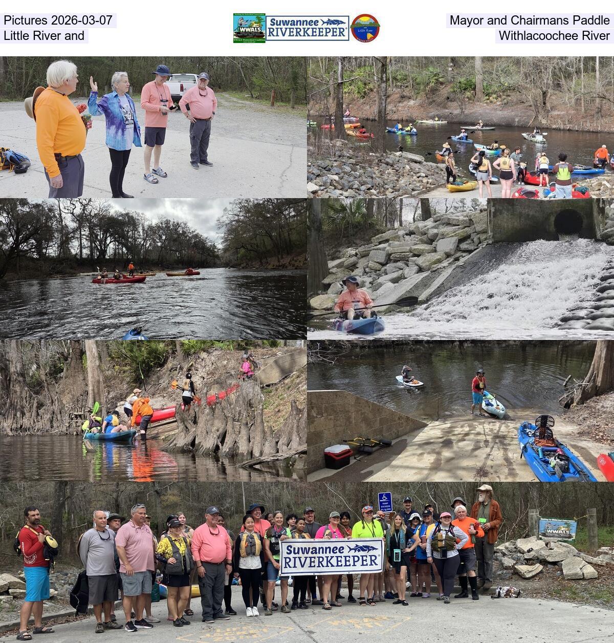 [Pictures 2026-03-07, Mayor and Chairmans Paddle, Little River and Withlacoochee River]