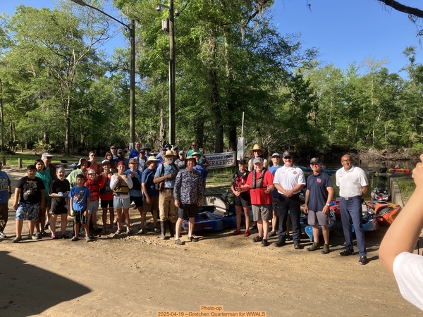 Photo-op, 2025-04-19 --Gretchen Quarterman for WWALS