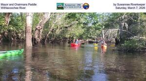 [Mayor and Chairmans Paddle by Suwannee Riverkeeper, Withlacoochee River, Saturday, March 7, 2026]