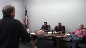 [Movie: Marvin Peavy: very concerned about water and better industry]