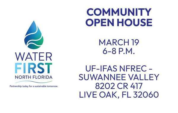 [Water First North Florida, Community Open House, 2026-03-19 --SRWMD]