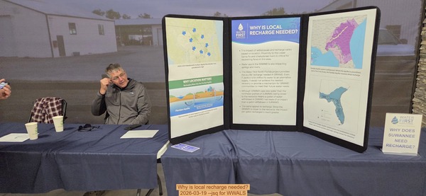 Why is local recharge needed?, 2026-03-19 --jsq for WWALS