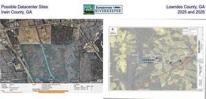 [Possible Datacenter Sites, Lowndes County, GA, Irwin County, GA, 2025 and 2026]