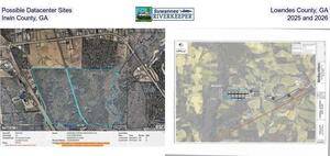 [Possible Datacenter Sites, Lowndes County, GA, Irwin County, GA, 2025 and 2026]