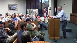 [Franklin White and Audience]