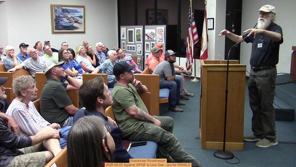 [Suwannee Riverkeeper, 2026-04-02 Against WFNF in Live Oak --jsq for WWALS]