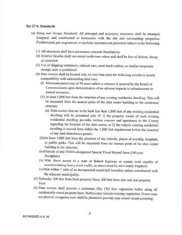 Sec. 27-4. Standards