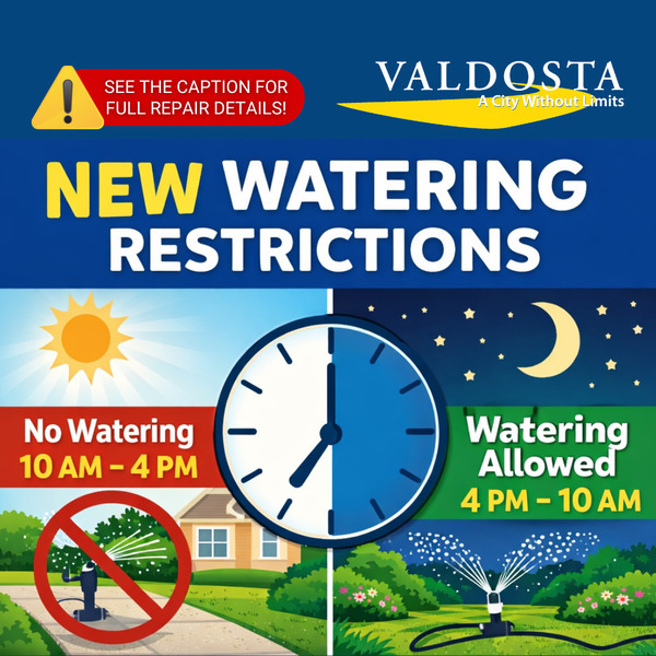 [Valdosta Water Use Restrictions]